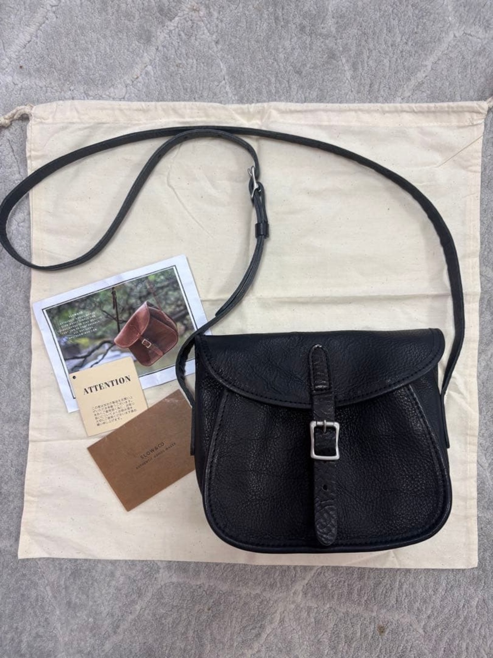 SLOW & CO Fino-cartridge shoulder bag S